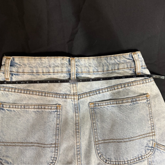 Cotton On Light Blue Denim Mini Skirt - Picture 3 of 7